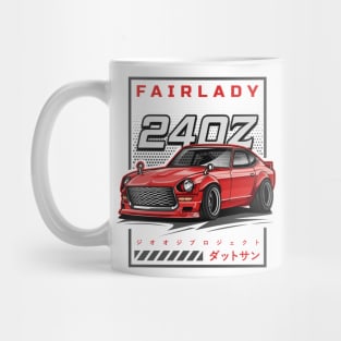 Vintage Car Fairlady 240Z (Super Red) Mug